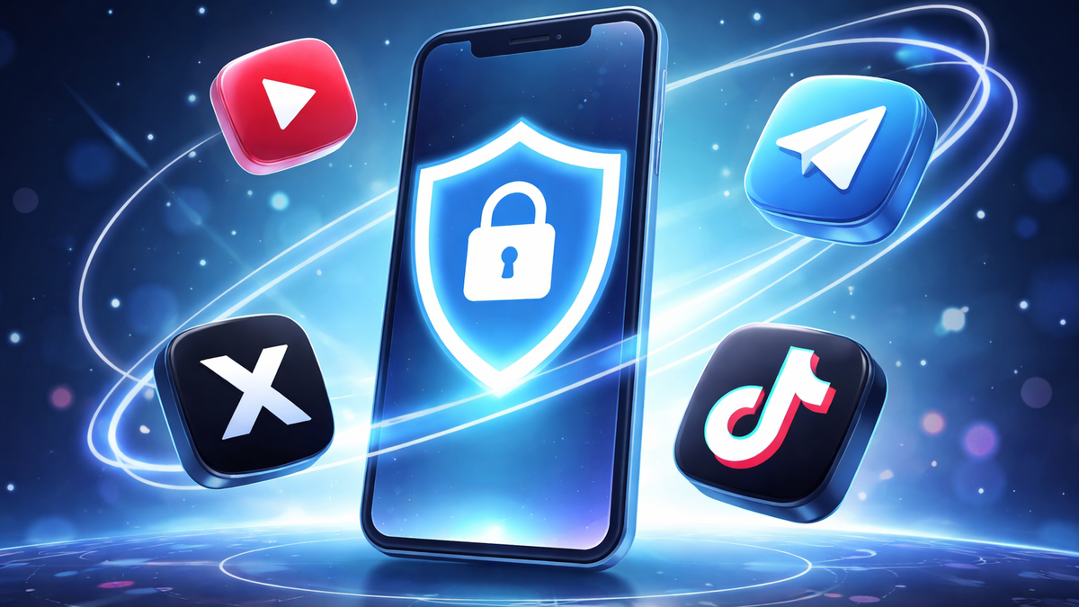 Which VPN to choose for a smartphone in 2026: YouTube, Telegram, X, and TikTok