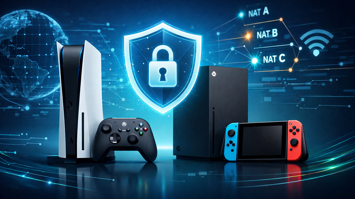 VPN for PlayStation/Xbox/Nintendo Switch: How to Set Up and What to Do with NAT Type